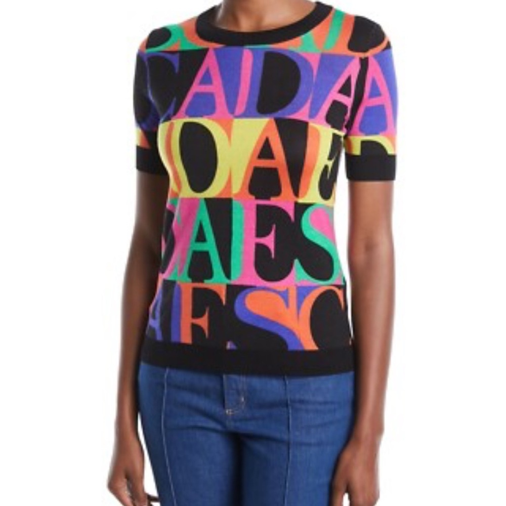 Escada logo wool top sweater
